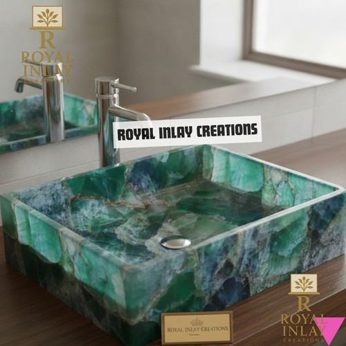 Lavello pietra fluorite - in,