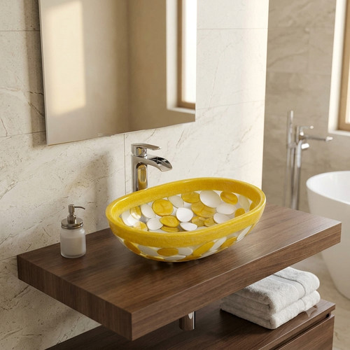 Lavabo appoggio bagno in - appoggio,