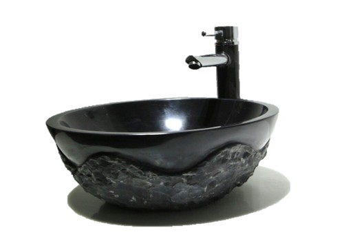 Lusso tondo nero rustico - lusso,
