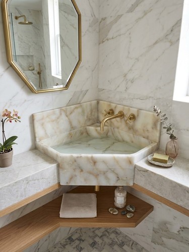 Lavabo appoggio onice - appoggio,