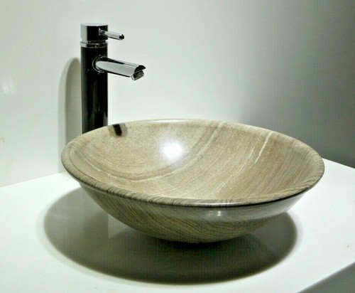 Lavabo tondo pietra marmo - pietra,