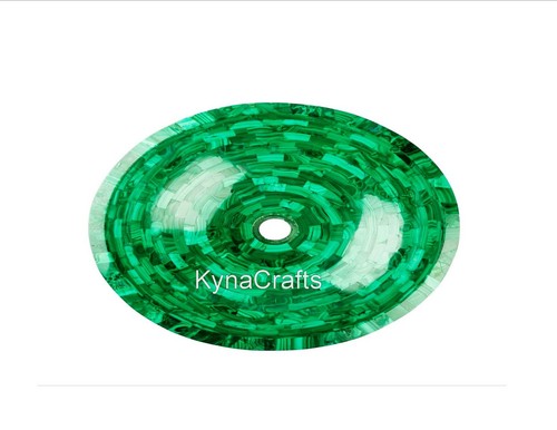 Lavabo bagno pietra malachite