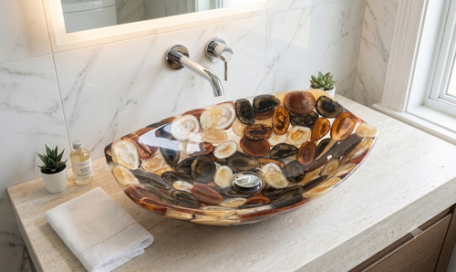 Lavabo appoggio bagno in - da,