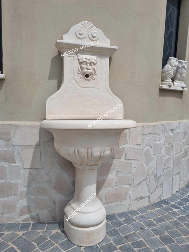 Fontana muro parete - fontana, a