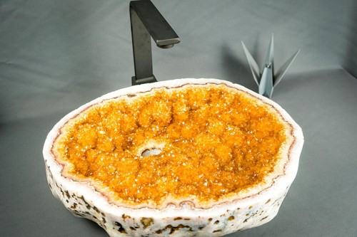 Lavello geode citrino tutto - lavello,